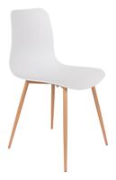 Eetkamerstoel 'Gift', kleur Wit - thumbnail