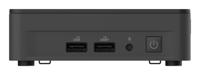 ASUS NUC 13 Pro Slim Kit RNUC13ANKI70003 - Barebone - Mini-PC - 1 x Core i7 1360P - RAM 0 GB - Intel Iris Xe grafische kaart - 1 GbE, 2,5 GbE, Bluetooth 5.2, Wi-Fi 6E - Zwart - thumbnail