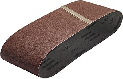 Wolfcraft Textiel schuurband | Korund | K80 | 100 x 560mm | 3 stuks - 1936000