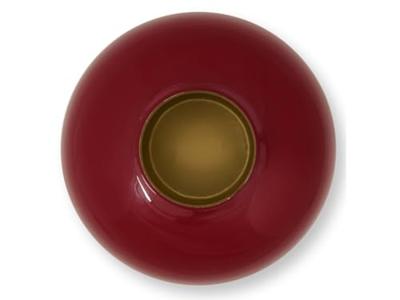 Pip Studio Metalen Vaas Donkerrood 32cm Pip Studio Metalen Vaas Donkerrood 32cm