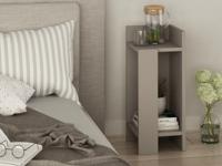 Nachtkastje ELOSO rechts mokka - thumbnail