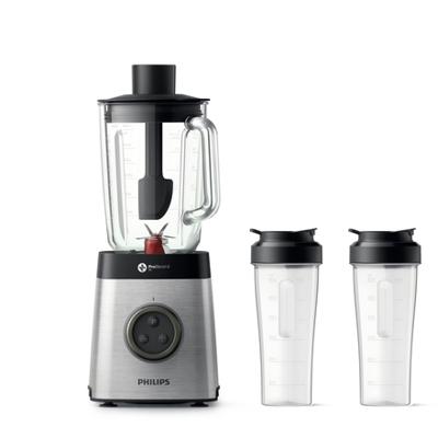Philips Avance Collection 1400 W ProBlend 6 3D-blender met glazen kan van 1,8 liter