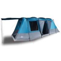 Tunneltent 4-persoons waterdicht blauw - thumbnail