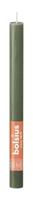 Bolsius huishoudkaars rustiek 27 cm fresh olijf - thumbnail
