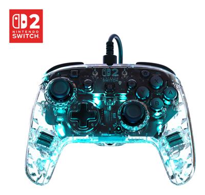 Gamepad - Nintendo Switch 2 - Afterglow - RGB - Bedraad - Transparant - Turtle Beach