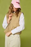 Only Onlfaye S/l Waistcoat Cc Pnt Gilets 4912017 Starfish - thumbnail