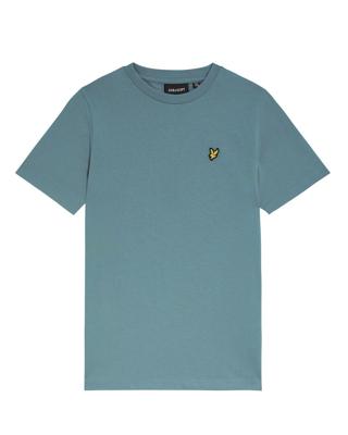 Plain T-shirt X579 Blue Storm