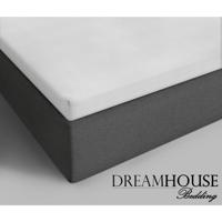 Dreamhouse Katoenen Topper Hoeslaken Wit 160 x 220 cm - thumbnail