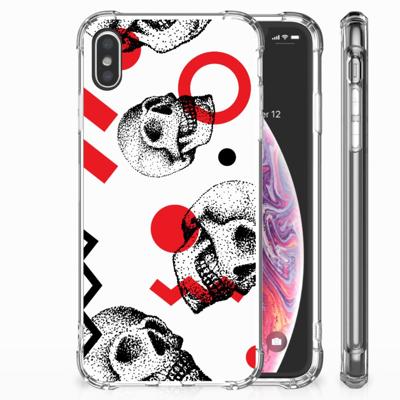 Extreme Case Apple iPhone Xs Max Skull Red Extreme Case Apple iPhone Xs Max Skull Red
