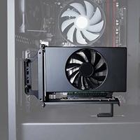 Akasa RISER BLACK PRO, Vertical GPU Holder + Premium PCIe 3.0 Riser cable 90° PCIe 3.0 x16 Female 1 - thumbnail