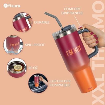 XXL thermosbeker (1,2 liter) - I'm Hot XXL thermosbeker (1,2 liter) - I'm Hot