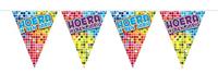 Folat vlaggenlijn blocks hoera ik ben jarig 3 meter | 24 stuks - thumbnail