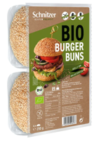 Schnitzer Hamburger broodjes glutenvrij bio 250 Gram - thumbnail