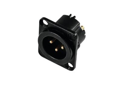 Neutrik NEUTRIK XLR inbouw connector 3pin NC3MD-LX-B male