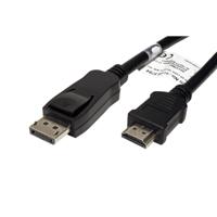 VALUE DisplayPort kabel DP - HDTV, M/M, zwart, 10 m - thumbnail