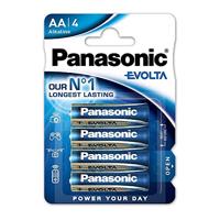 Panasonic Evolta Alkalinebatterij, AA Mignon, verpakking van 4 stuks, voor energie-intensieve producten, alkaline - thumbnail