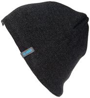 JAKO 1223K Gebreide Muts Kids - Zwart Gemeleerd - Junior - thumbnail