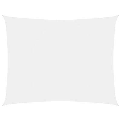VidaXL Zonnescherm rechthoekig 2,5x4 m oxford stof wit VidaXL Zonnescherm rechthoekig 2,5x4 m oxford stof wit