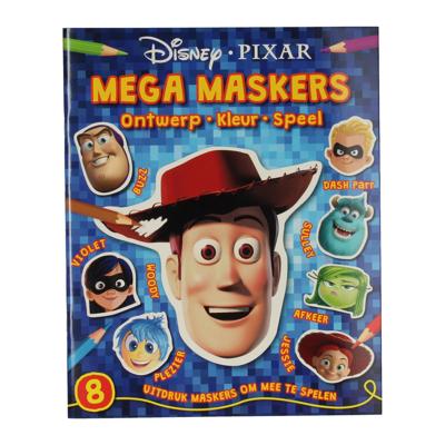 Boek Specials Nederland BV Walt disney maskerboek disney pixar