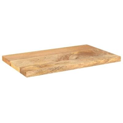 Tafelblad rechthoekig 40x30x3,8 cm massief mangohout