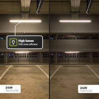 Set van 2 LED TL Buizen 150 cm - T8 (G13) - 24W 3840lm - 160lm/W - High lumen - vervangt 128W (128W/860) - 6000K - flikkervrij - thumbnail