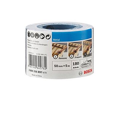 Bosch Accessoires Schuurrol | Metaal | 50 | mmx5M | K180 - 2609256B97