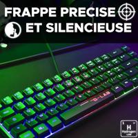 Toetsenbord The G-Lab Azerty Frans - thumbnail