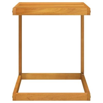 Bijzettafel C-vormig 42x40x50 cm massief acaciahout Bijzettafel C-vormig 42x40x50 cm massief acaciahout