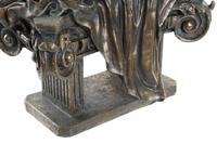 Decoratieve figuren DKD Home Decor Vrouw Koper Hars (30,5 x 15,5 x 28,5 cm) - thumbnail