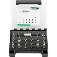 Stahlwille 1204/21-1 BIT-SET IN KUNSTSTOFFBOX 96080121 Bitset - thumbnail