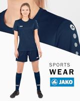 JAKO 4233D Shirt Team Km Dames - Navy - 42 - thumbnail