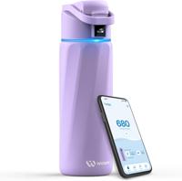 WaterH Boost Smart Water Bottle 710ml Paars - thumbnail
