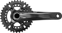 SHIMANO crankstel "deore xt fc-m8100" crankset shim.xt fcm8100 26/36t.180mm ht2 12sp bl. - thumbnail