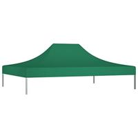 VidaXL Partytentdak 270 g/m² 4x3 m groen - thumbnail