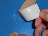 FASTECH® B20-SKL000025 Klittenband Om vast te plakken Hotmelt Haak- en lusdeel (l x b) 25000 mm x 20 mm Wit 25 m - thumbnail