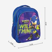 Sonic Schooltas 42x32x20 cm - thumbnail