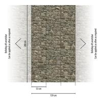 Livingwalls The Wall II - Grijs - Steenlook - 393171 - thumbnail