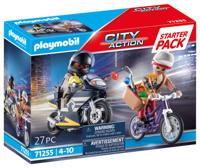 PLAYMOBIL City Action Starter Pack speciale eenheid en juwelendief 71255 - thumbnail