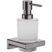 Hansgrohe Zeeppompje AddStoris Geborsteld Zwart Chroom - thumbnail
