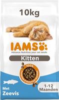Iams Kitten kattenvoer met zeevis 2 x 10 kg - thumbnail
