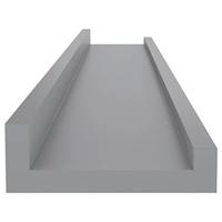 Wandschappen 4 st 60x9x3 cm grijs - thumbnail