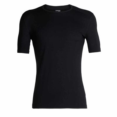 Icebreaker Merino 200 Oasis SS Crewe Thermoshirt Heren Black XL