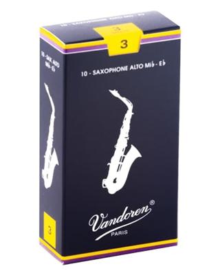 Vandoren Traditional rieten voor alt-saxofoon 3, 10 stuks