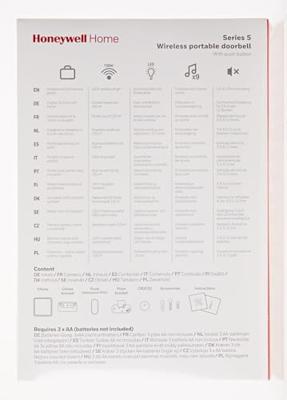Honeywell DC515SG Complete set voor Draadloze deurbel