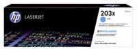 HP Toner 203X Origineel Cyaan 2500 bladzijden CF541X - thumbnail