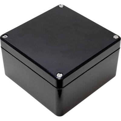 Hammond Electronics 1590ZGRP161BK Universele behuizing 160 x 160 x 90 Polyester Zwart 1 stuk(s)