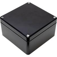 Hammond Electronics 1590ZGRP161BK Universele behuizing 160 x 160 x 90 Polyester Zwart 1 stuk(s) - thumbnail