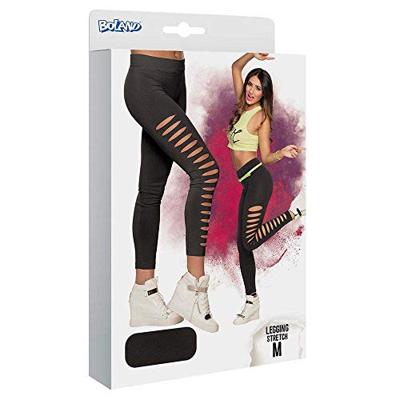 Legging Met Gaten Zwart