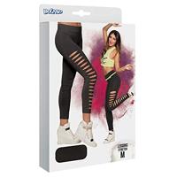 Legging Met Gaten Zwart - thumbnail