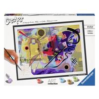 Ravensburger creart serie B art collection yellow, red, blue Kandinsky - thumbnail